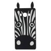 Силиконов калъф / гръб / TPU 3D за Samsung Galaxy J5 2016 J510 - зебра