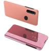 Луксозен калъф Clear View Cover с твърд гръб за Xiaomi Redmi Note 8T - Rose Gold