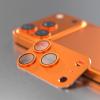 Високо качествен протектор Etteri за задна камера пълна защита за iPhone 17 Pro - оранжев