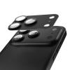 Високо качествен протектор Etteri за задна камера пълна защита за iPhone 17 Pro - Черен