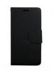 Луксозен кожен калъф Flip тефтер със стойка MERCURY Fancy Diary за LG K4 - черен