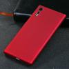 Силиконов калъф / гръб / TPU за Sony Xperia XZs - червен / мат