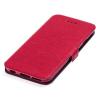 Кожен калъф Flip тефтер Flexi със стойка за Samsung Galaxy A72 / A72 5G - червен