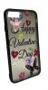 Луксозен силиконов калъф / гръб / TPU с камъни и панделки за Huawei P10 Lite - Happy Valentine`s Day