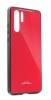 Луксозен стъклен твърд гръб за Huawei P30 Pro - червен