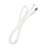 Оригинален USB кабел REMAX RC-001i 2m / USB Charging Cable за Apple iPhone 5 / iPhone 5S / iPhone SE / iPhone 6 / iPhone 6 Plus / iPhone 7 / iPhone 7 Plus - Бял / плосък