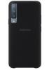 Оригинален гръб Silicone Cover за Samsung Galaxy A7 2018 A750F - черен