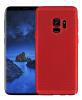 Луксозен твърд гръб за Samsung Galaxy S9 G960 - червен / Grid