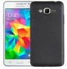 Луксозен силиконов калъф / гръб / TPU за Samsung Galaxy J5 2016 J510 - черен / carbon