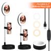 Live Beauty LED Ring Lamp 12W / Осветление за грим ,TikTok, streaming, video chat - черна