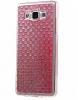 Силиконов калъф / гръб / TPU за Samsung Galaxy S3 I9300 / Samsung S3 Neo I9301 - розов с камъни