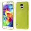 Силиконов калъф / гръб / TPU за Samsung Galaxy S5 G900 / Galaxy S5 Neo G903 - зелен / гланц