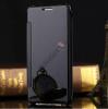 Луксозен калъф Clear View Cover с твърд гръб за Samsung G900 Galaxy S5 / Galaxy S5 Neo G903 - черен
