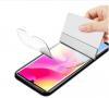 Удароустойчив протектор Full Cover / Nano Flexible Screen Protector с лепило по цялата повърхност за дисплей на Xiaomi Redmi 9A – черен кант