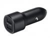 Оригинално зарядно за кола Samsung Dual USB Port 15W / Car Fast Charger Dual USB Port 15W - черно