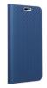 Луксозен кожен калъф Flip тефтер Vennus за Samsung Galaxy A72 / A72 5G - тъмно син / carbon