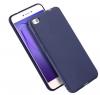 Луксозен силиконов калъф / гръб / TPU Soft Jelly Case за Apple iPhone 5 / iPhone 5S / iPhone SE - тъмно син