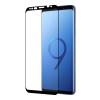 3D full cover Tempered glass screen protector Samsung Galaxy S9 Plus G965 / Извит стъклен скрийн протектор Samsung Galaxy S9 Plus G965 - черен