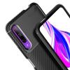 Луксозен силиконов калъф / кейс / TPU Auto Focus за Huawei P Smart Pro - черен / Carbon