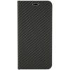 Луксозен кожен калъф Flip тефтер Vennus за Huawei P20 Lite - черен / carbon
