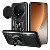 Удароустойчив гръб TPU кейс за Honor Magic8 Pro / Honor Magic 8 Pro Ring Armor Case - черен