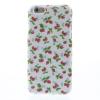 Силиконов калъф / гръб / TPU за Apple iPhone 6 4.7" - бял / ягоди
