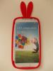 Силиконов калъф / гръб / TPU за Samsung Galaxy S4 I9500 / Samsung S4 I9505 - червен / Rabito