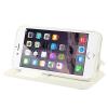 Кожен калъф Flip тефтер Roar Noble Leather View Flexi със стойка за Apple iPhone 6 4.7'' - бял
