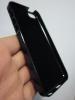 Луксозен заден предпазен твърд гръб за Apple iPhone 5 - черен метален
