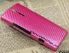 Заден предпазен капак Sony Xperia S (Lt26i) - розов карбон