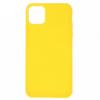 Силиконов калъф / гръб / Molan Cano Glossy Jelly Case за Apple iPhone 11 Pro Max 6.5" - жълт / гланц / брокат