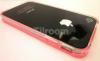 Силиконова обвивка за iPhone 4 / 4G / 4S - Bumper - Розов / Прозрачен
