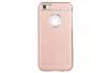 Луксозен твърд гръб TOTU DESIGN Jaeger Series+Hardshell за Apple iPhone 5 / iPhone 5S / iPhone SE - Rose Gold