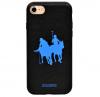 Луксозен твърд гръб със силиконова кант за Apple iPhone 7 / iPhone 8 - Santa Barbara Polo Club / черен