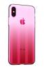 Луксозен твърд гръб Baseus Aurora Series за Apple iPhone XR - розов
