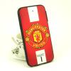 Луксозен твърд гръб за Samsung Galaxy J3 2017 J330 - червен / Manchester United