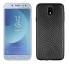 Силиконов калъф / гръб / TPU за Samsung Galaxy J3 2017 J330 - черен / carbon