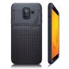 Силиконов калъф / гръб / TPU Qiange Pattern за Samsung Galaxy J6 2018 - черен