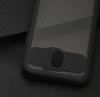 Твърд гръб със силиконова част за Samsung Galaxy J5 2017 J530 - прозрачно и черено