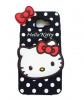 Силиконов калъф / гръб / TPU 3D за Samsung Galaxy A5 2016 A510 - Hello Kitty / черен