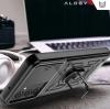 Удароустойчив гръб TPU кейс за Samsung Galaxy A37 Ring Armor Case - черен