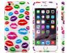 Силиконов калъф / гръб / TPU за Apple iPhone 6 4.7" - бял / целувки