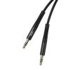 AUX Кабел XO NB-R175A мъжко 3.5 мм - мъжко 3.5 мм 1м - Черен