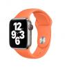 Силиконова каишка за Apple Watch 42 / 44мм - цвят праскова