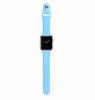 Силиконова каишка за Apple Watch 38мм, 40мм - светло синя