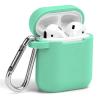 Силиконов калъф за AirPods 1 / AirPods 2 - мента