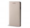 Кожен калъф Flip тефтер Magnet Book със стойка за Samsung S26 FE - златист