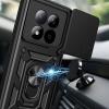 Удароустойчив кейс TPU Case Magnetic Finger Ring Car Holder за Honor 400 Smart / Honor X7d