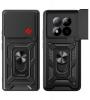 Удароустойчив кейс TPU Case Magnetic Finger Ring Car Holder за Honor 400 Smart / Honor X7d