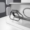 Удароустойчив хибриден кейс Etteri Morning Fog с Magsafe и стойка за Samsung Galaxy S26 - Черен